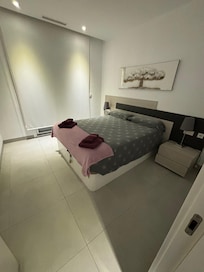 One of the bedrooms