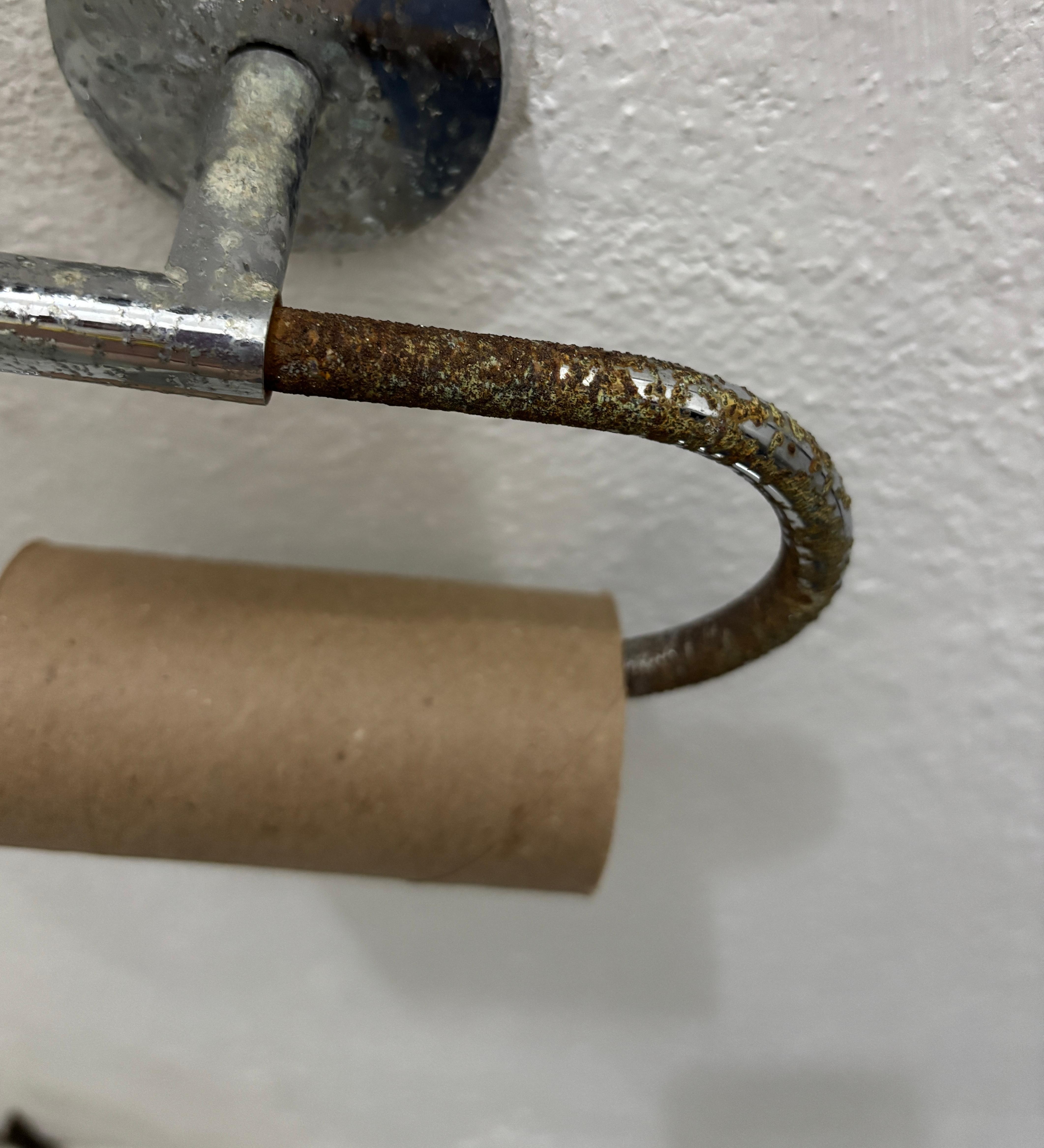 One roll of tissue for four people btw