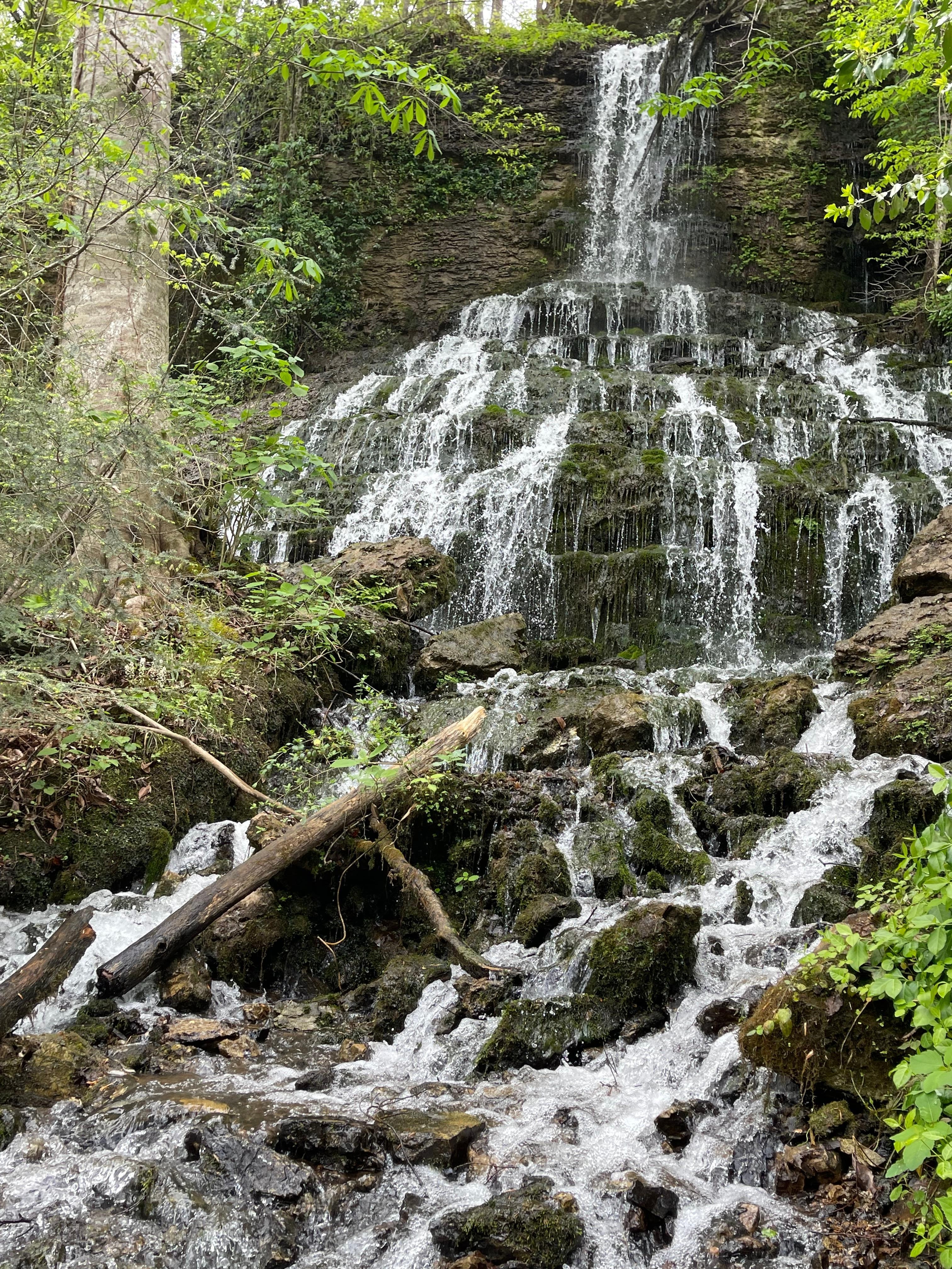 One of the many Rock Island waterfalls 