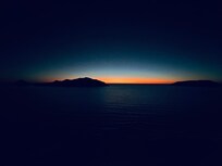 Sunset from our room