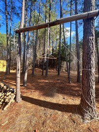 View of property from back of cabin