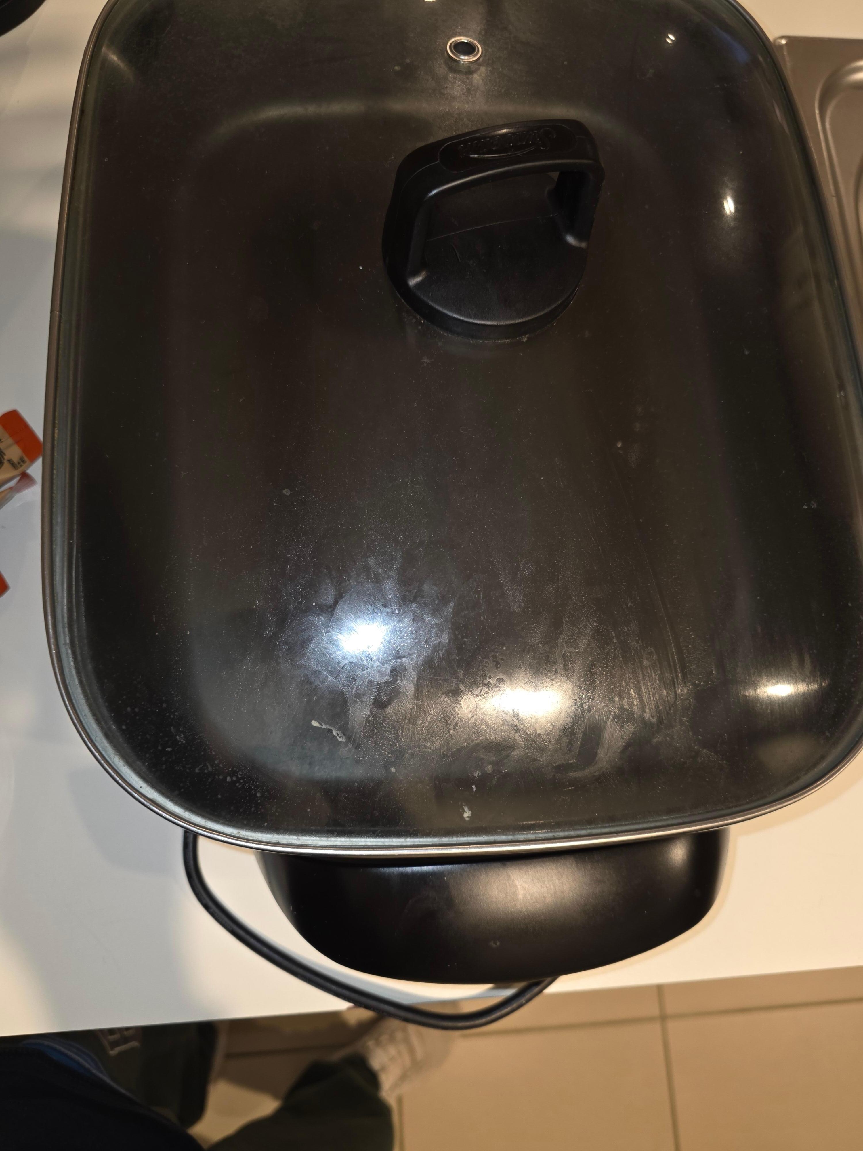 Not cleaned, greay and filthy 