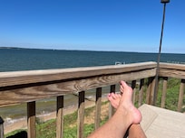 Reading by the river!!