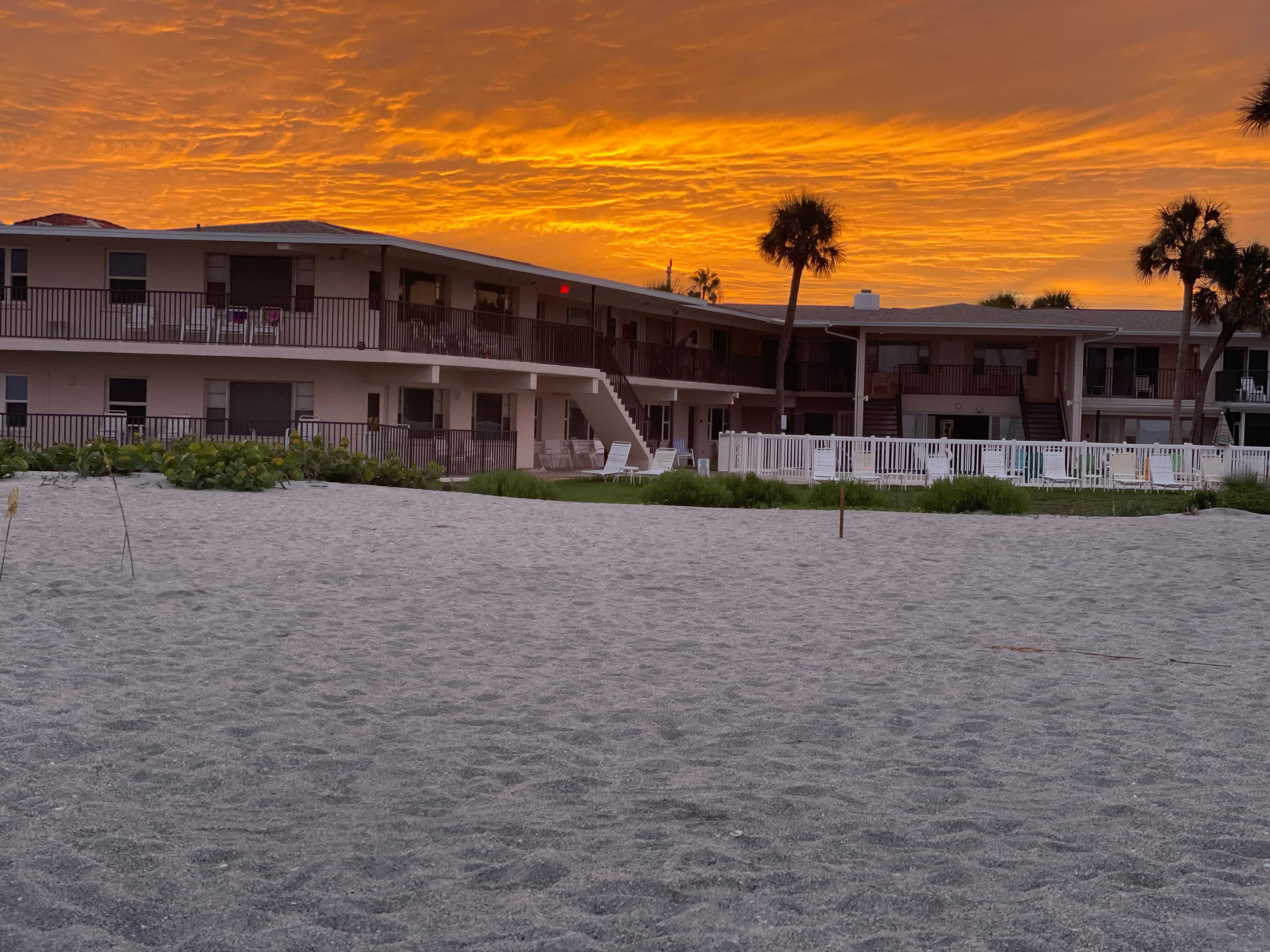 Sunrise from the beach!