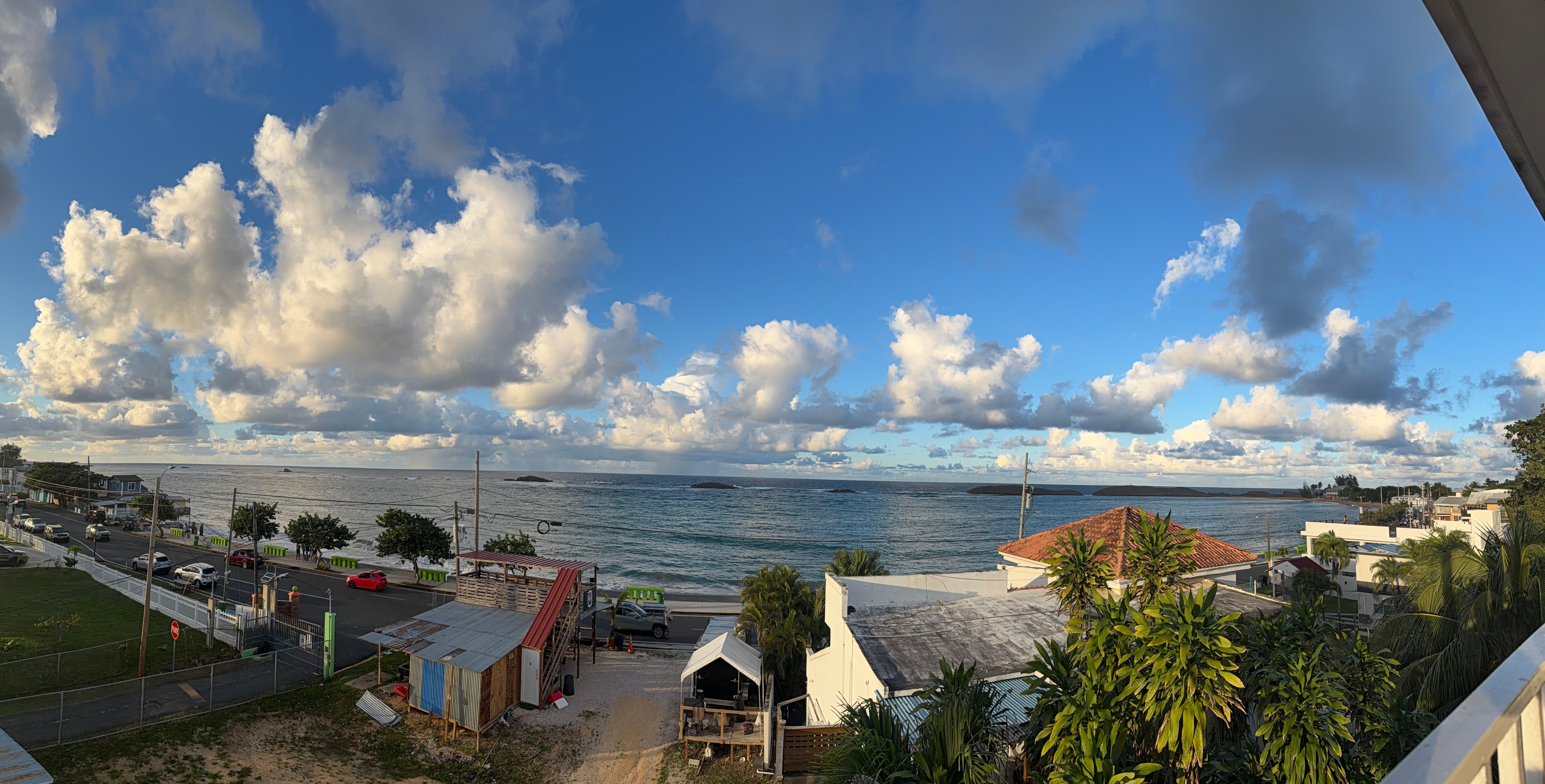 Panoramic view from the balcony! ❤️