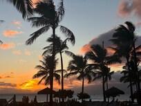 View from dinner table.