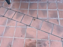 Dirty terrace