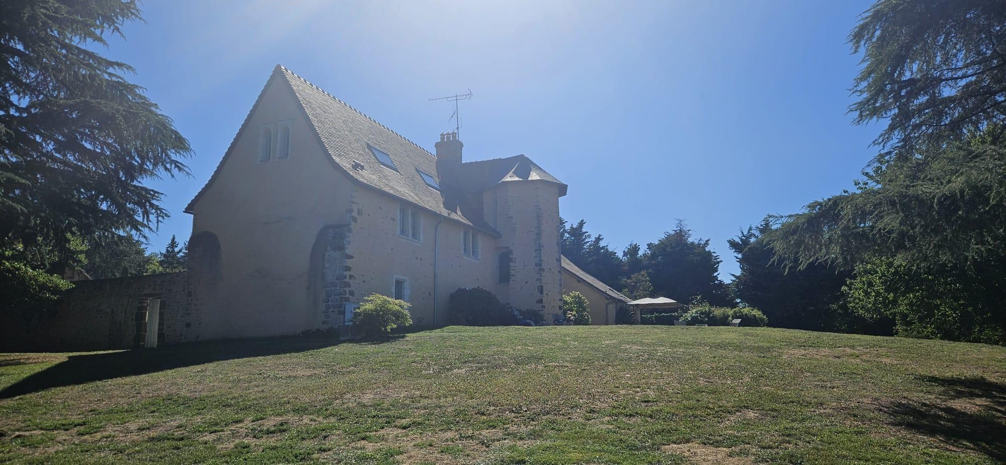 Rear of house and garden
