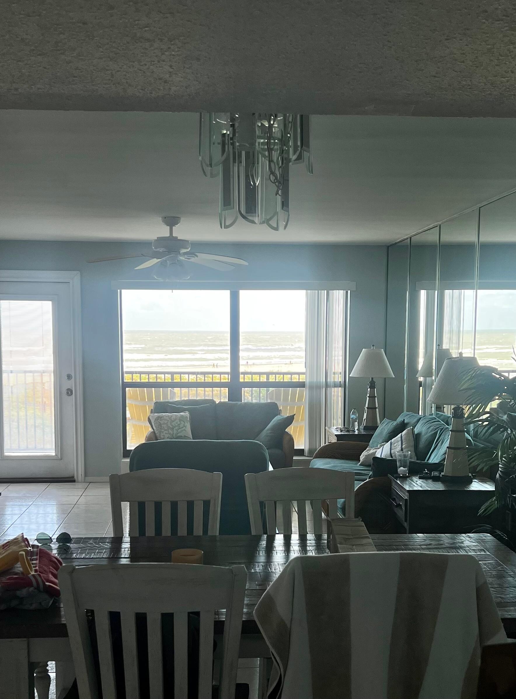 View from kitchen. The picture does not do the view justice. 