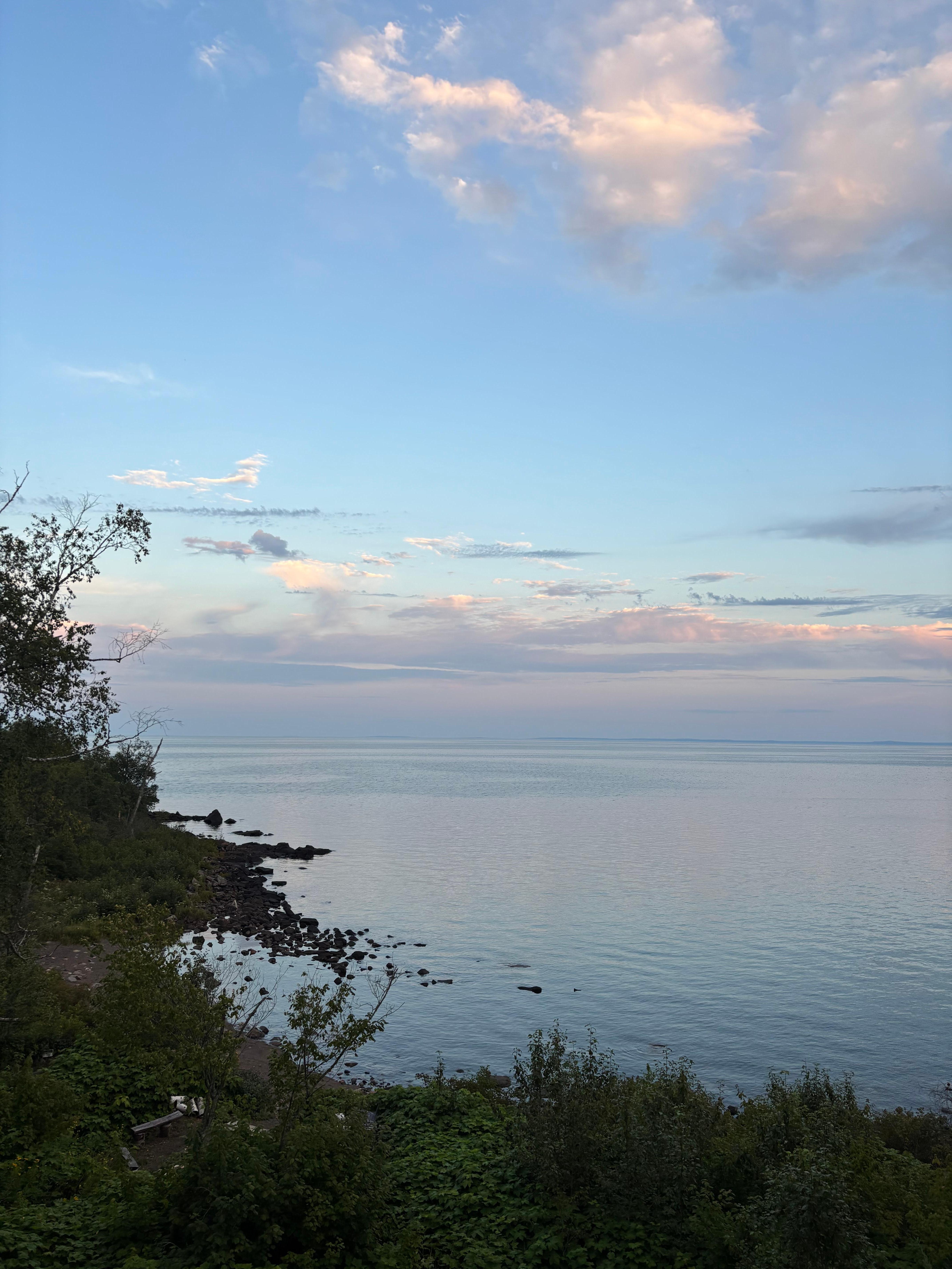 Never tire of the view from the deck!