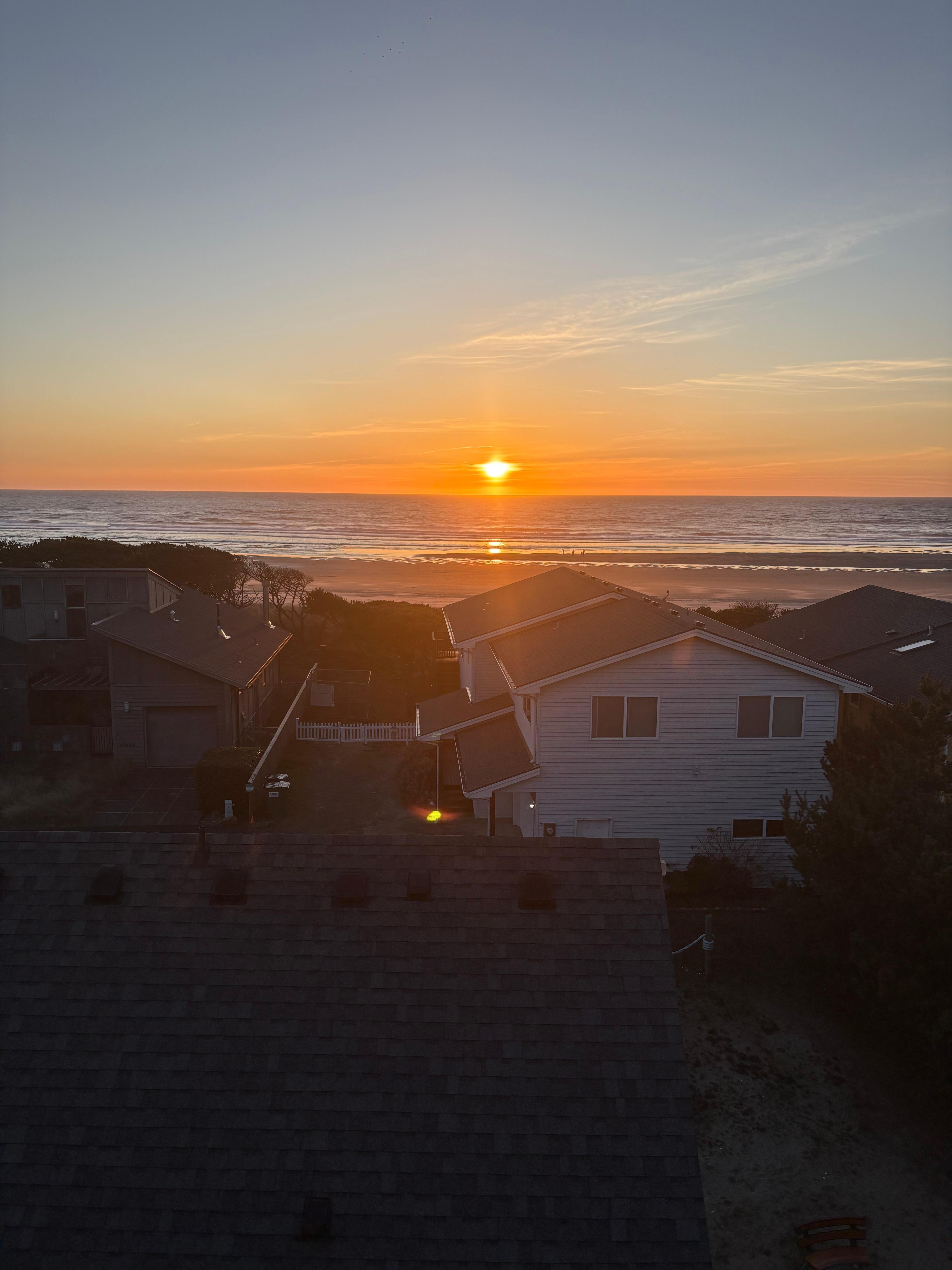 The Ocean view from deck of house 