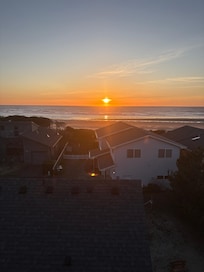 The Ocean view from deck of house