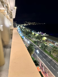 Evening view from our balcony