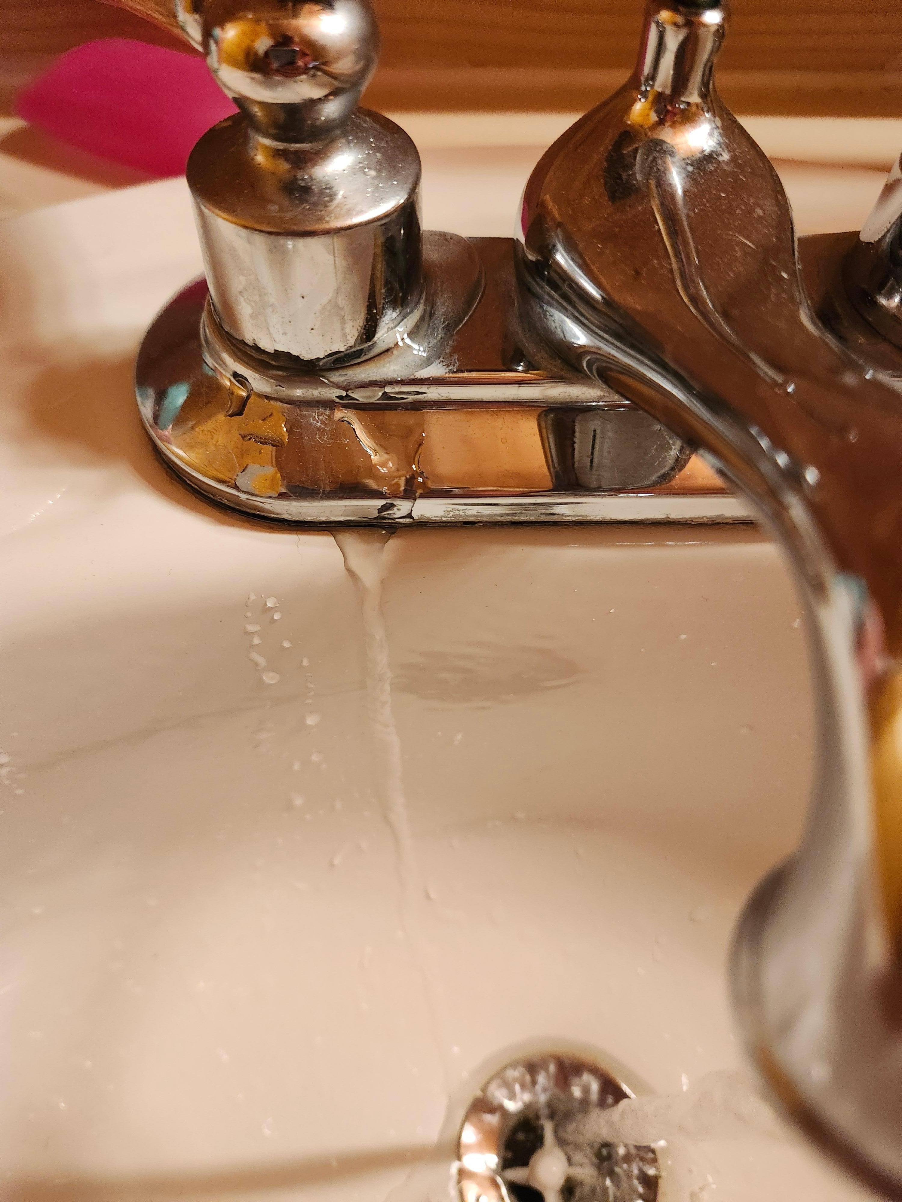 Leaking faucet 