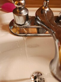 Leaking faucet