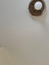 Stains on ceiling