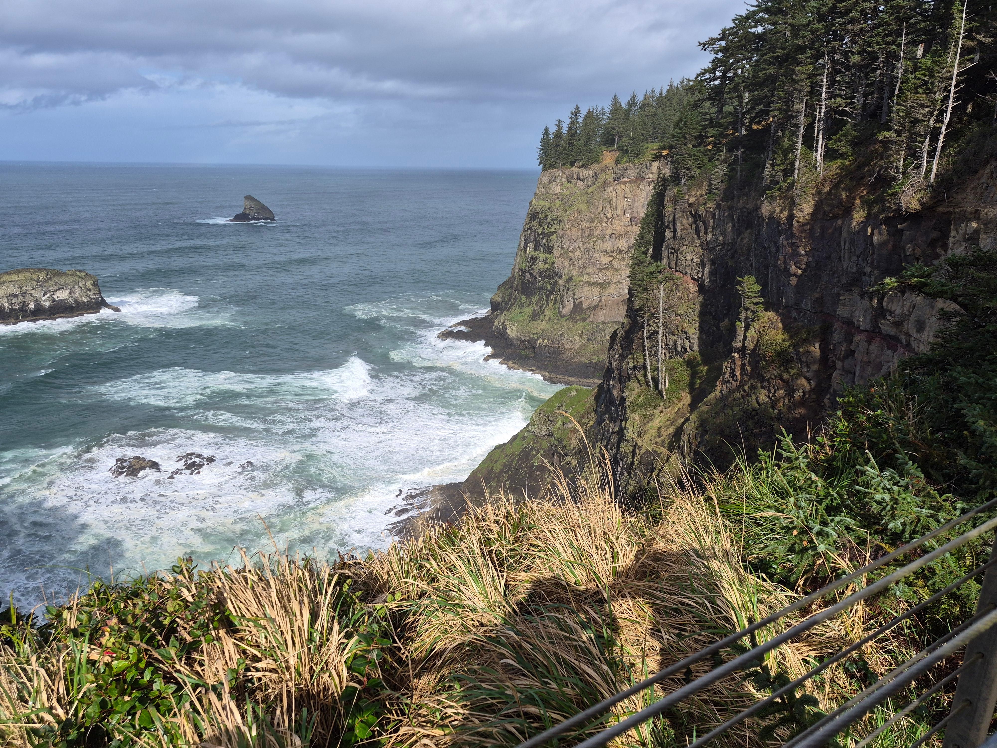 This is a  north view from Cape meares light house park 15 mins away