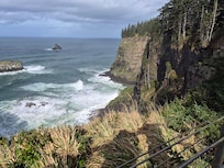 This is a north view from Cape meares light house park 15 mins away