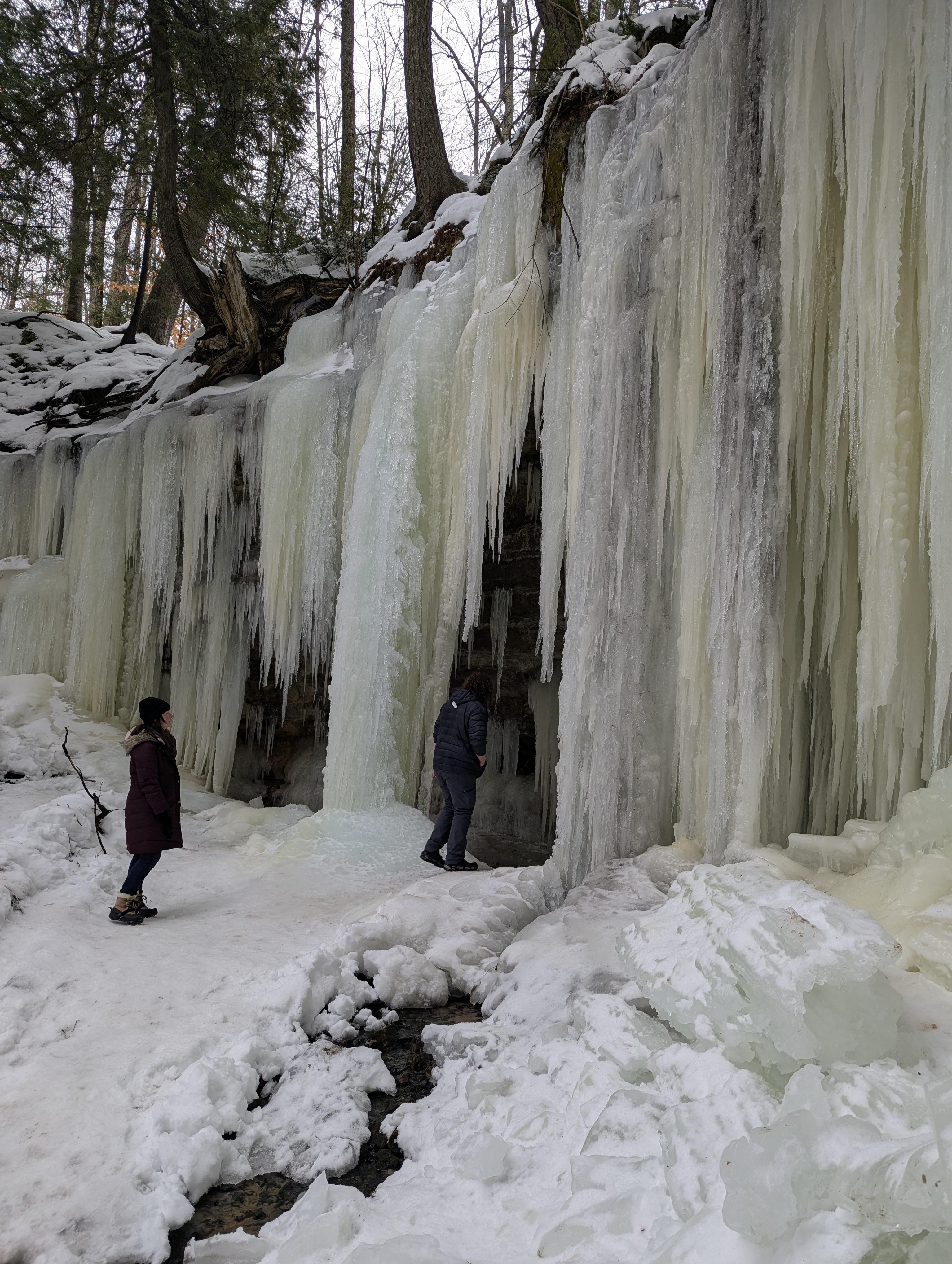 A trip to Eben Ice Caves