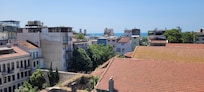 The view of the coast from the terrace