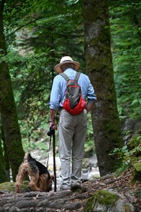 Our walk to Nant d’Ant waterfall Samoens