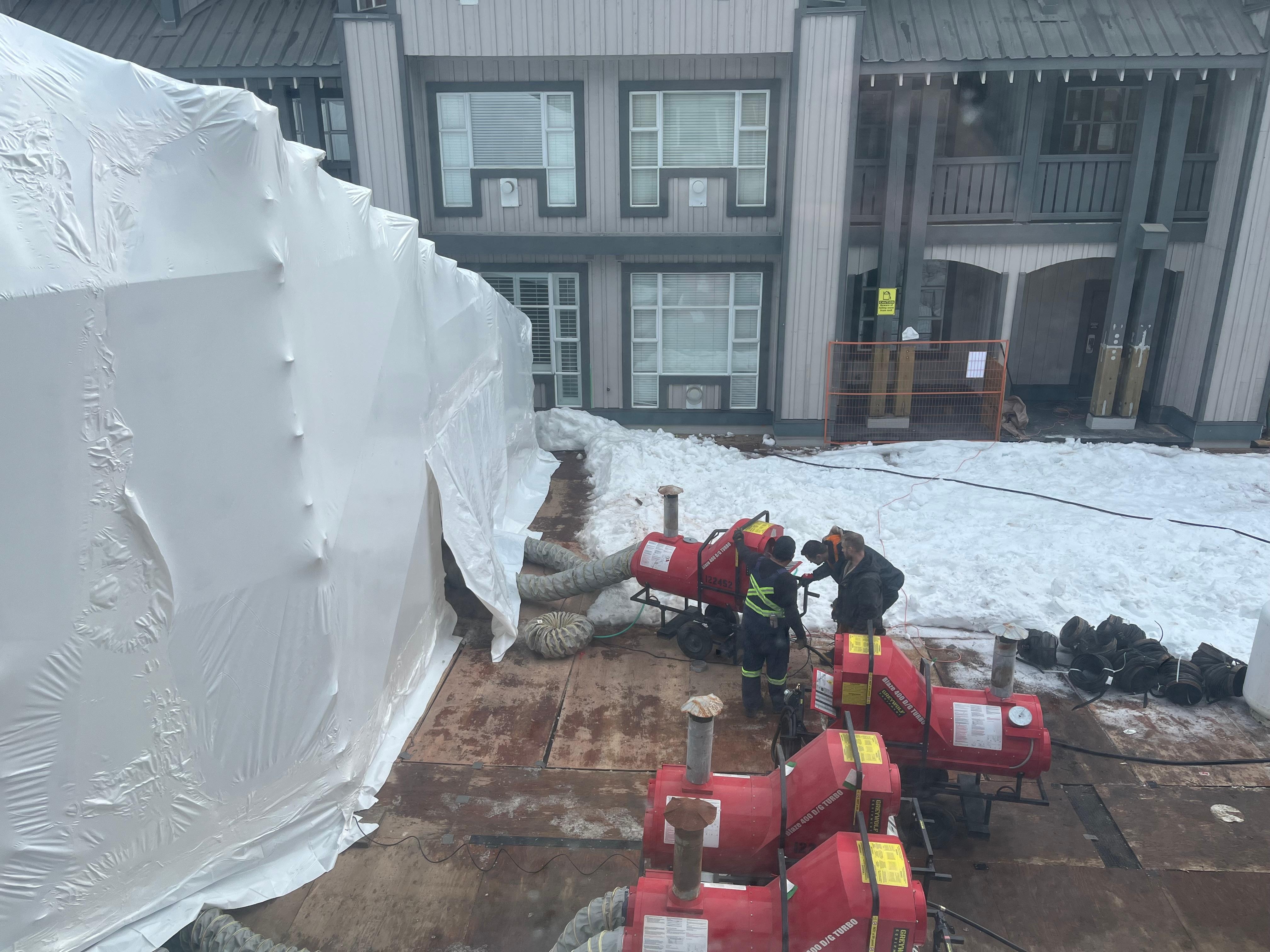 Constant noise from heaters during day and night