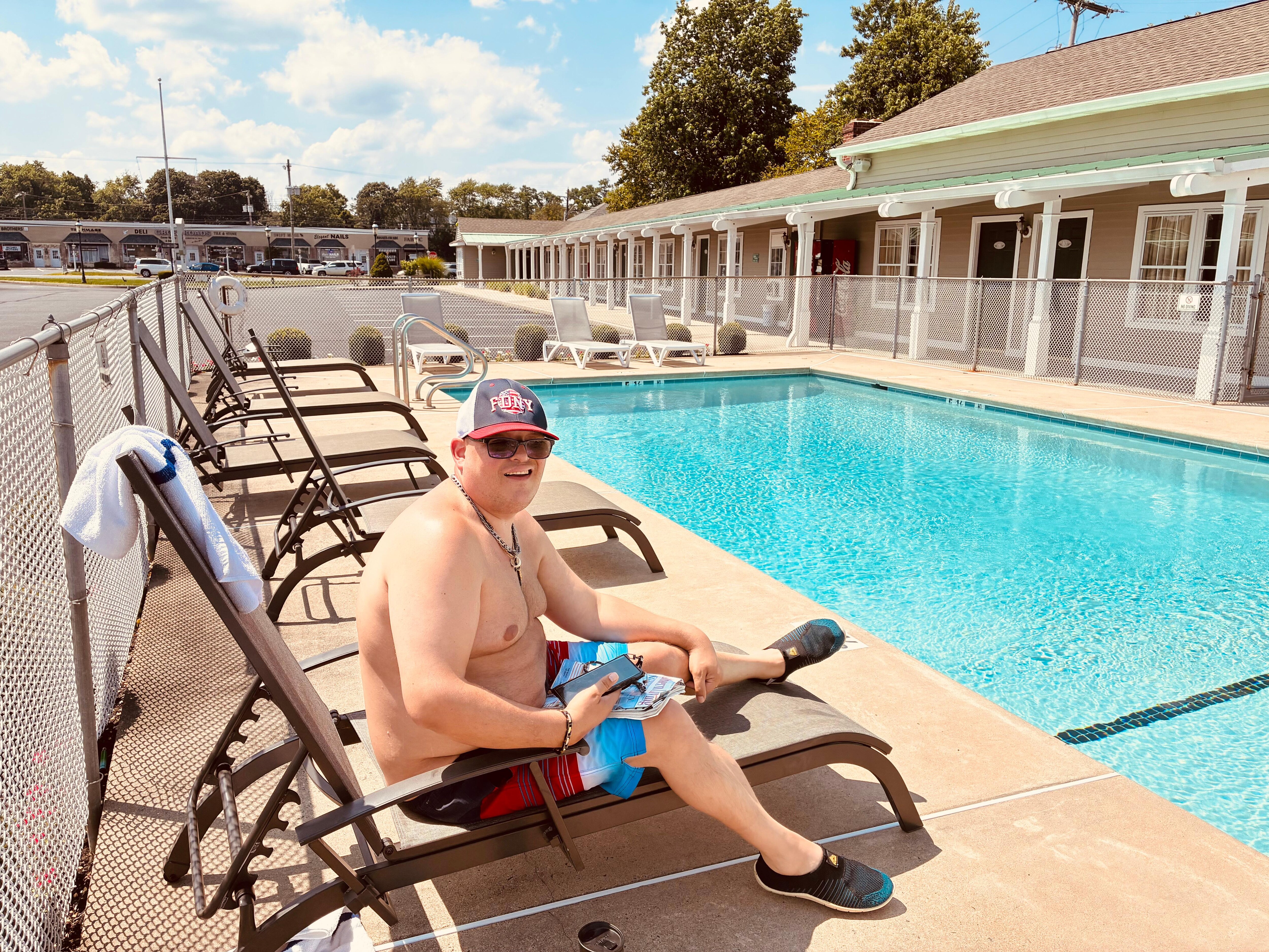Pool area