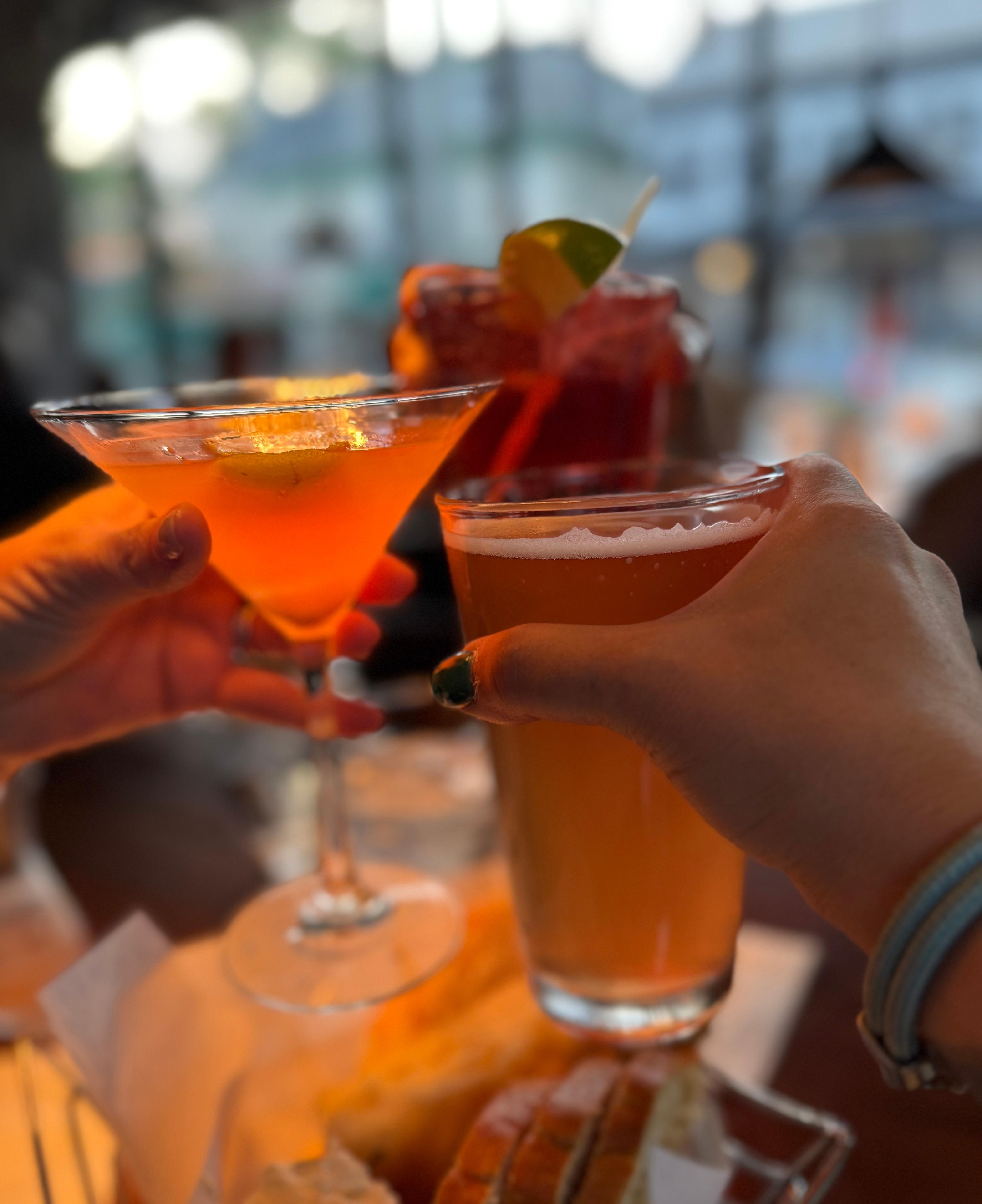 Lambertville Station for dinner, drinks, and dessert