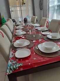 Fantastic Table Set for Christmas dinner