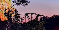 Railroad trestle over the Black Warrior River