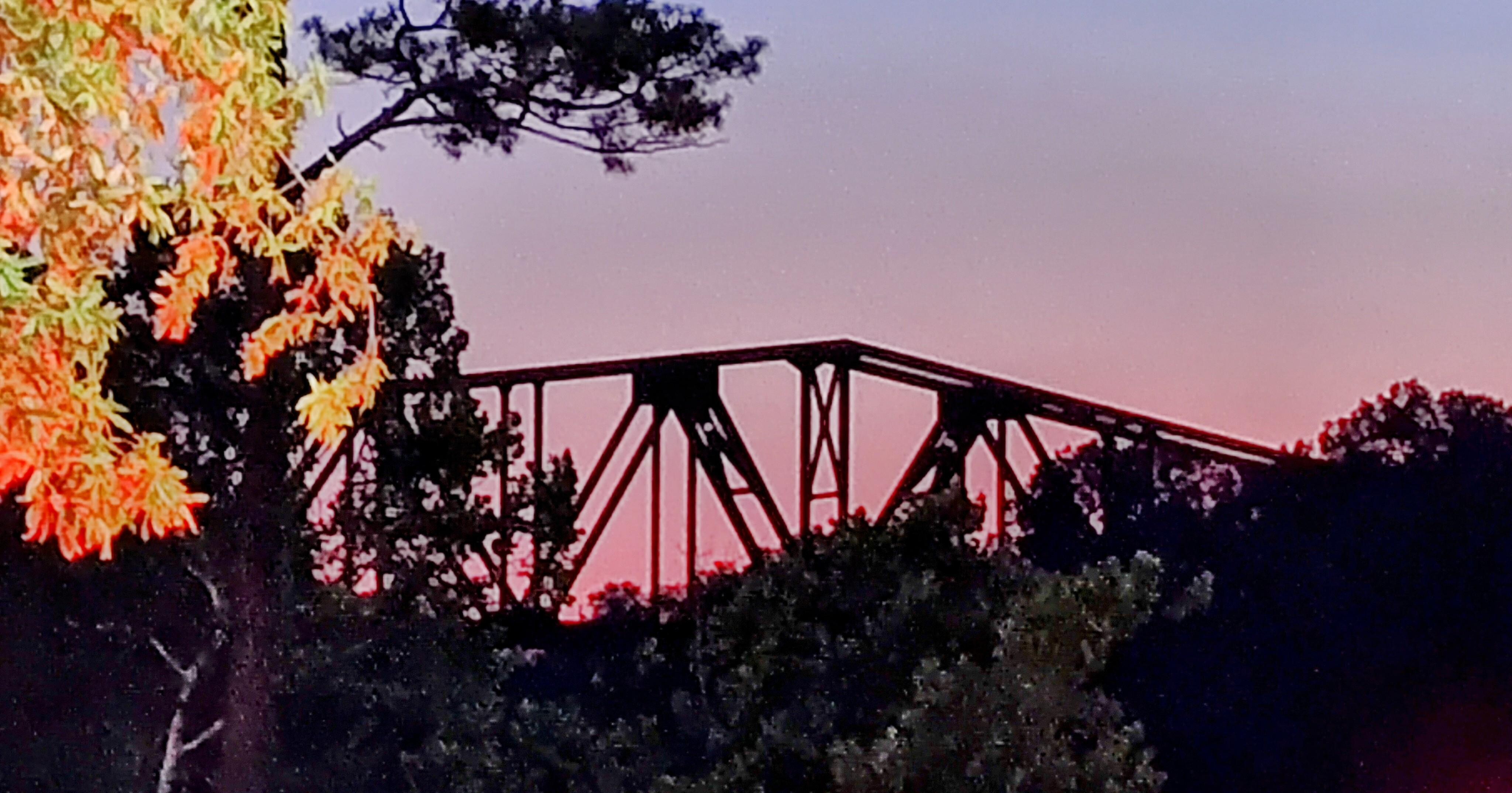 Railroad trestle over the Black Warrior River 