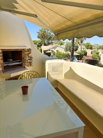 The terrace