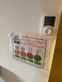 Température idéale pour dormir dans une chambre (principe d’un hôtel) 17°C, température actuelle 28°C. Pas de climatisation, on est pourtant en 2025