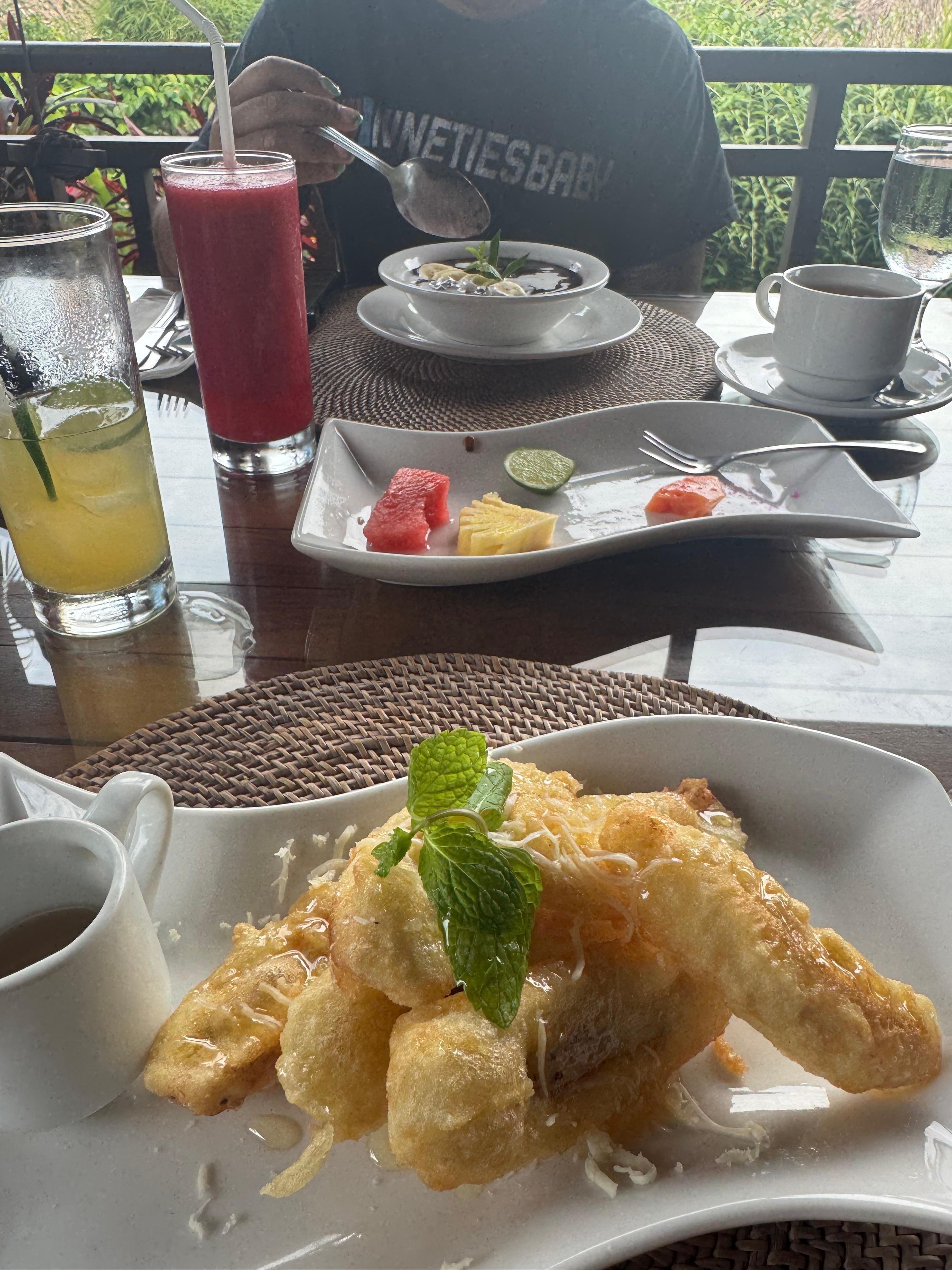 Breakfast was also delicious.