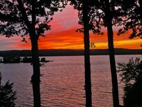 One of the beautiful sunsets from the deck
