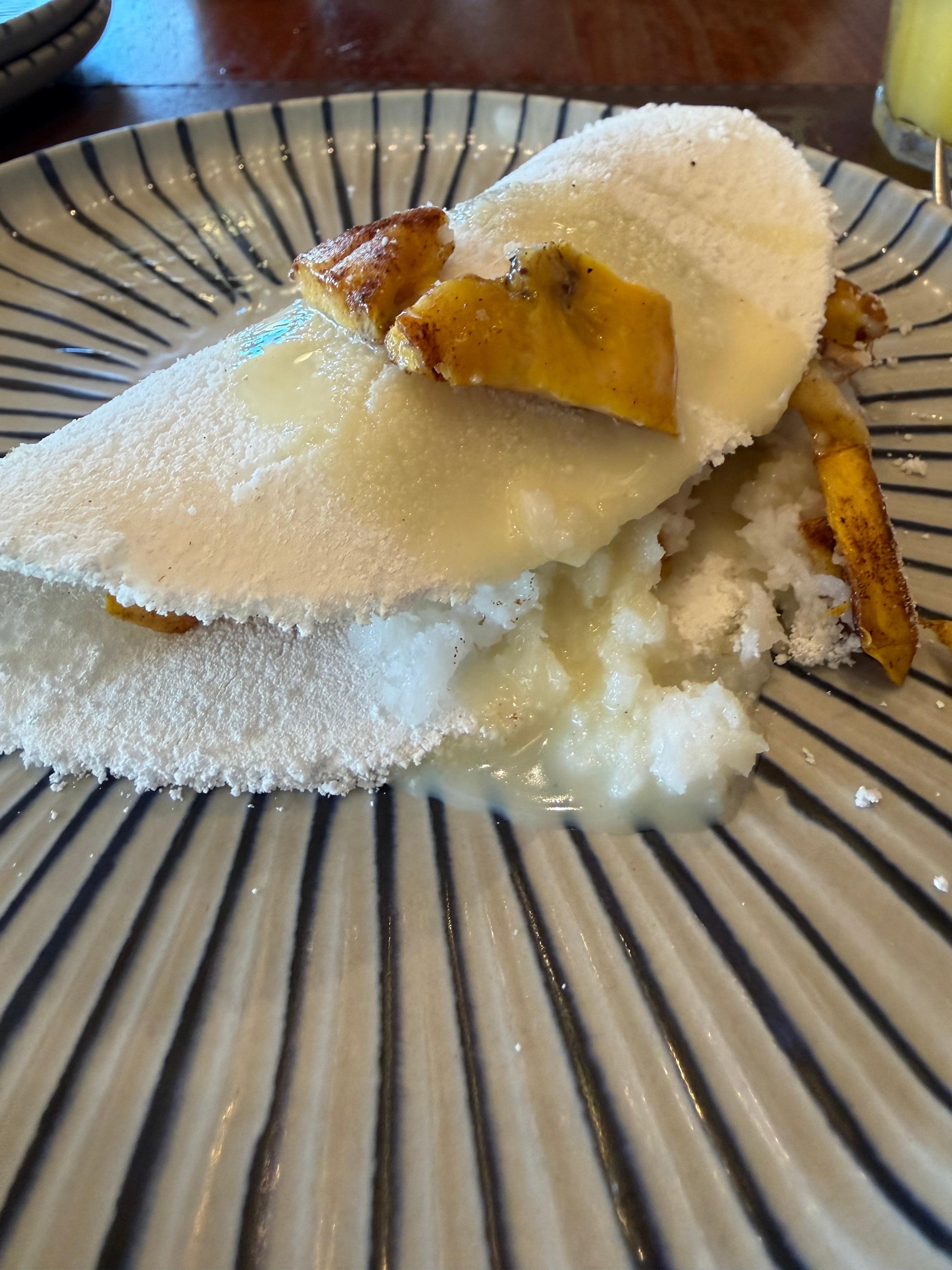 Tapioca på beställning vid frukosten