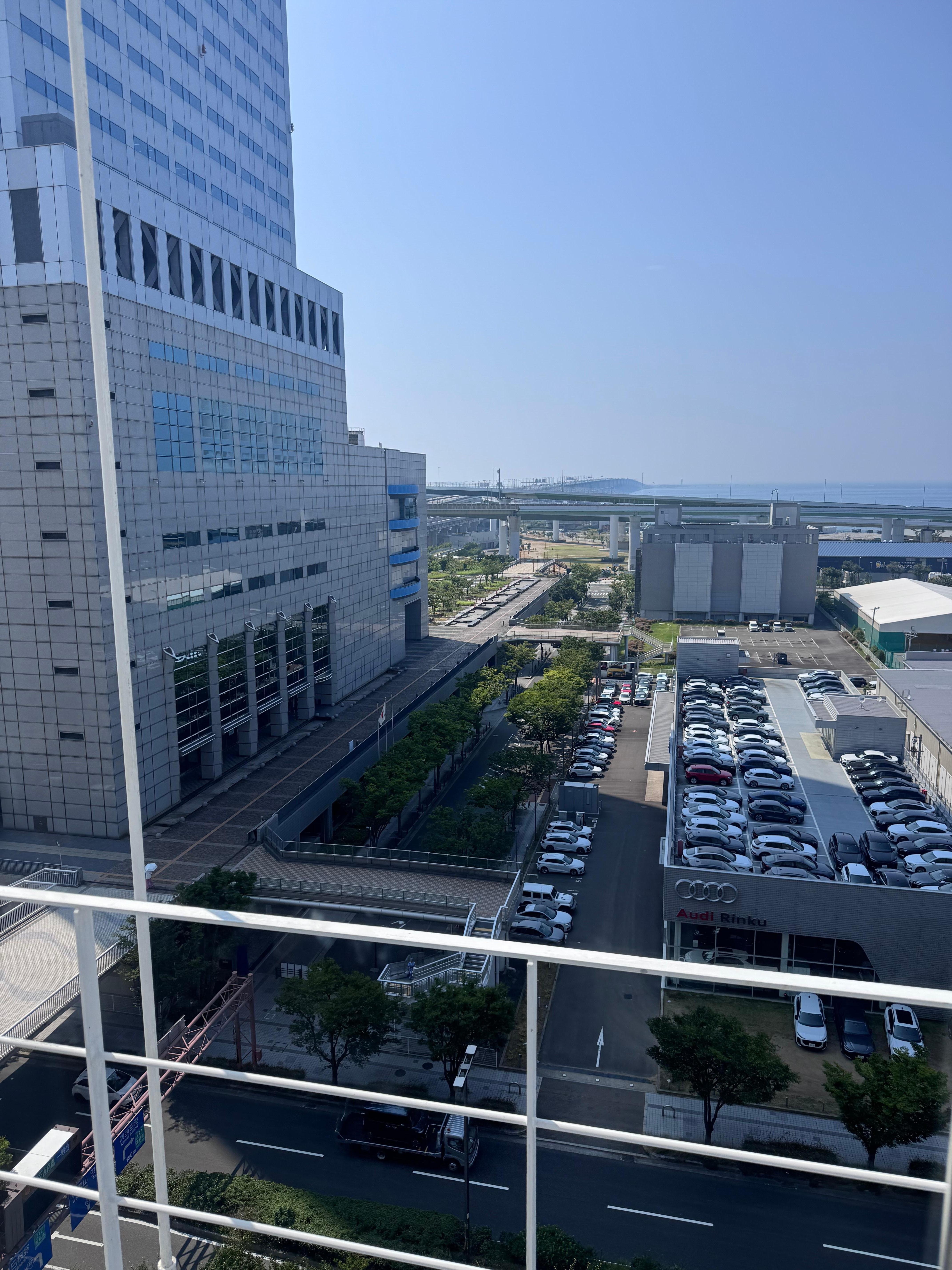 From the room window 