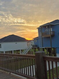 Sunrise from porch