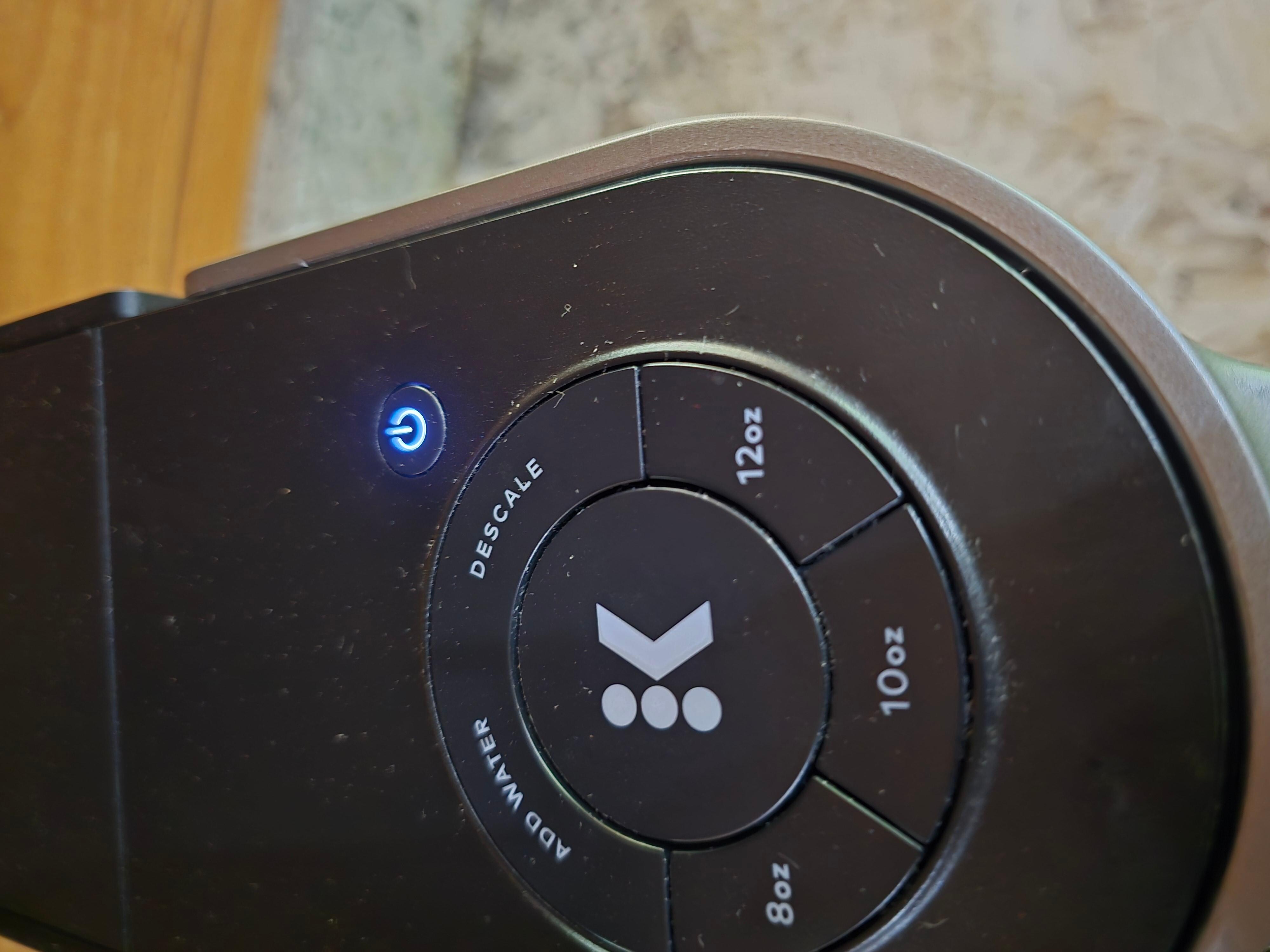 Keurig with error due to not being cleaned