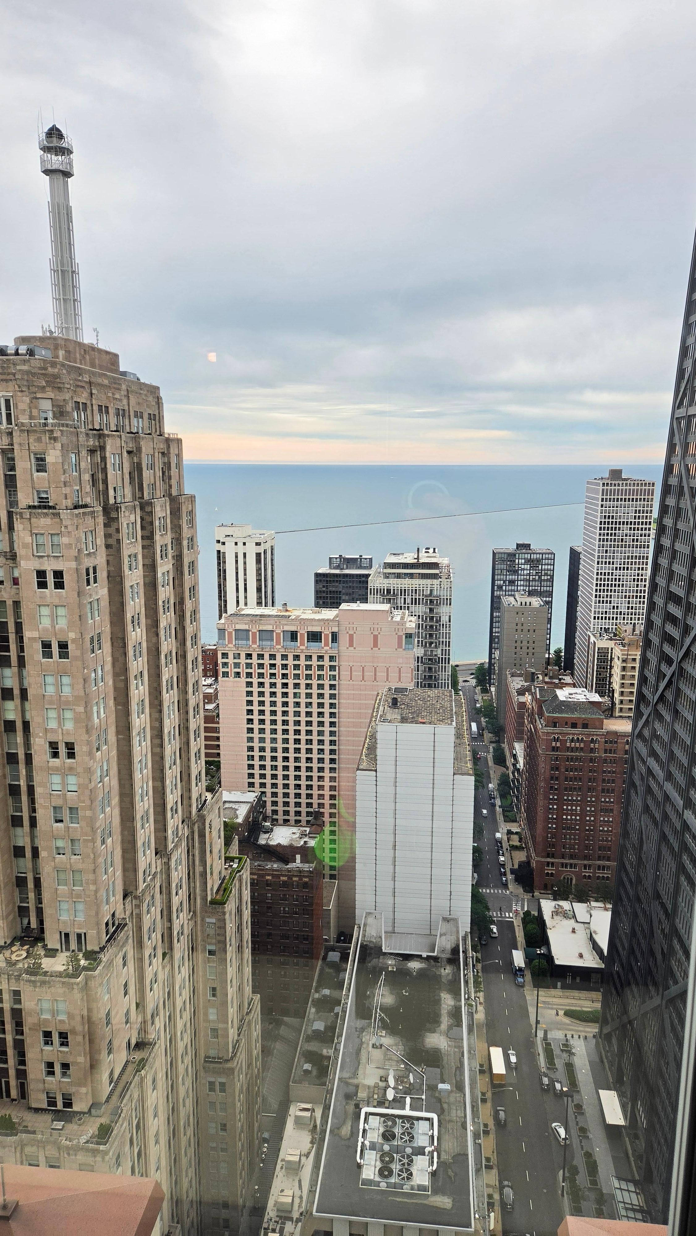 beyond the buildings