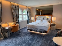 Lots of storage in this lovely room.