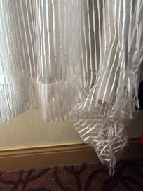 Torn curtains