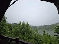 Smoky Mountains from the cabin.