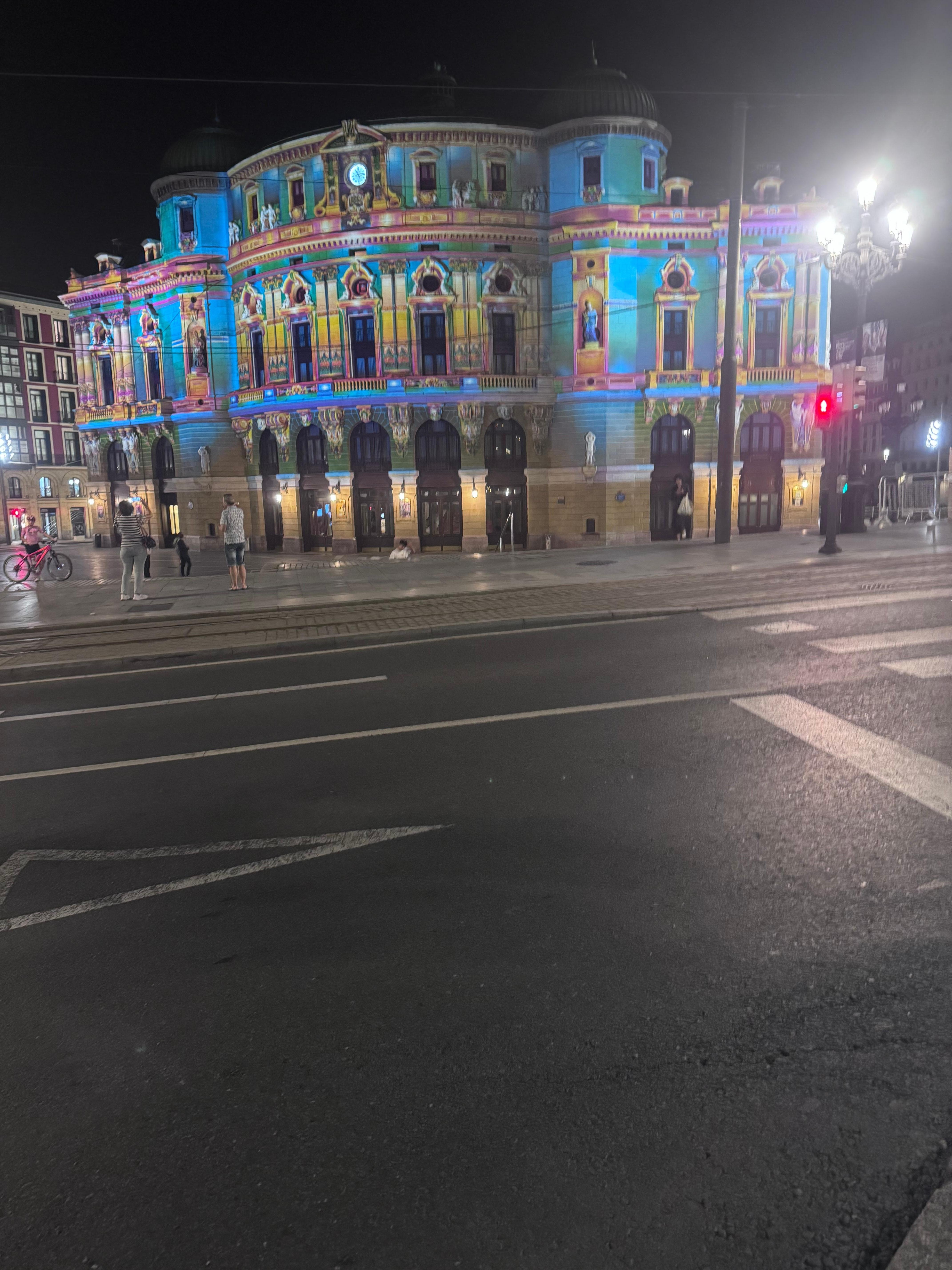 Right opposite the hotel