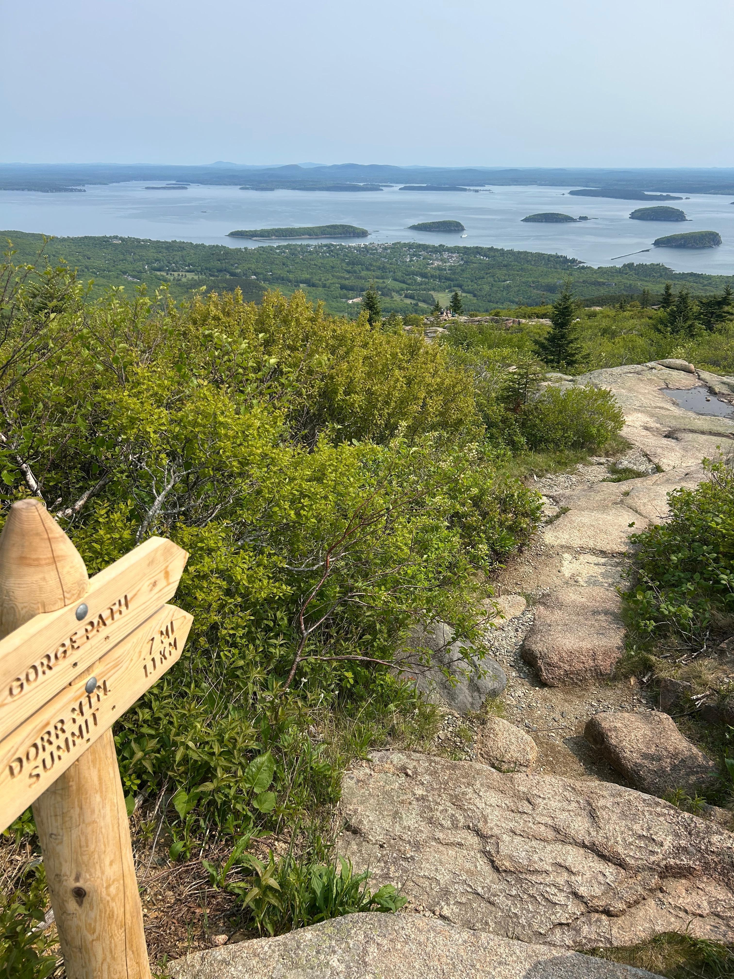 View from Cadillac Mountain 