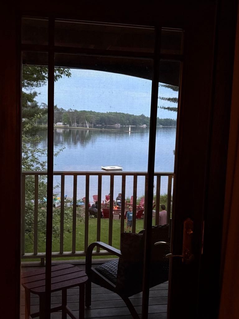 A beautiful view from our  Master Bedroom Balcony!