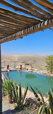 Una de las piscinas (no climatizada)