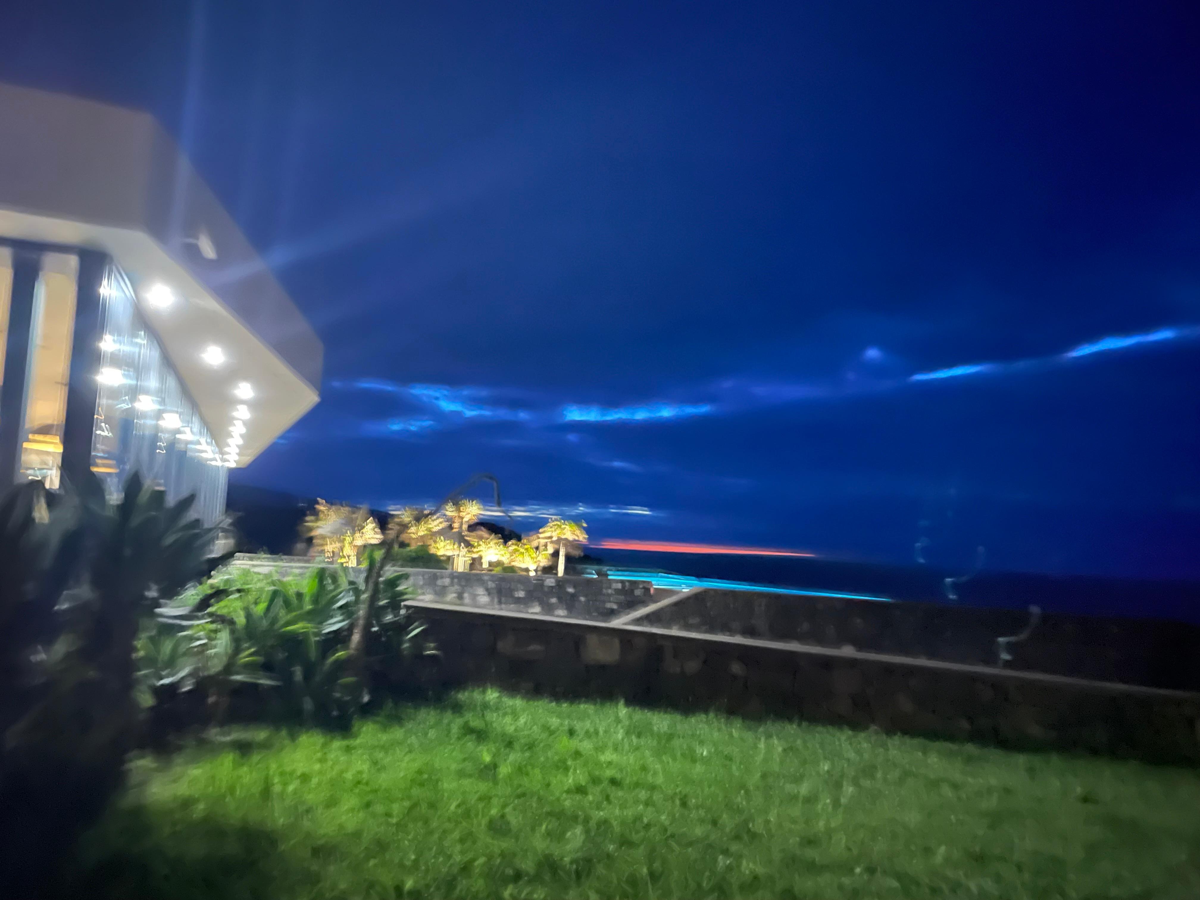 The resort dining room facing the Atlantic ✨