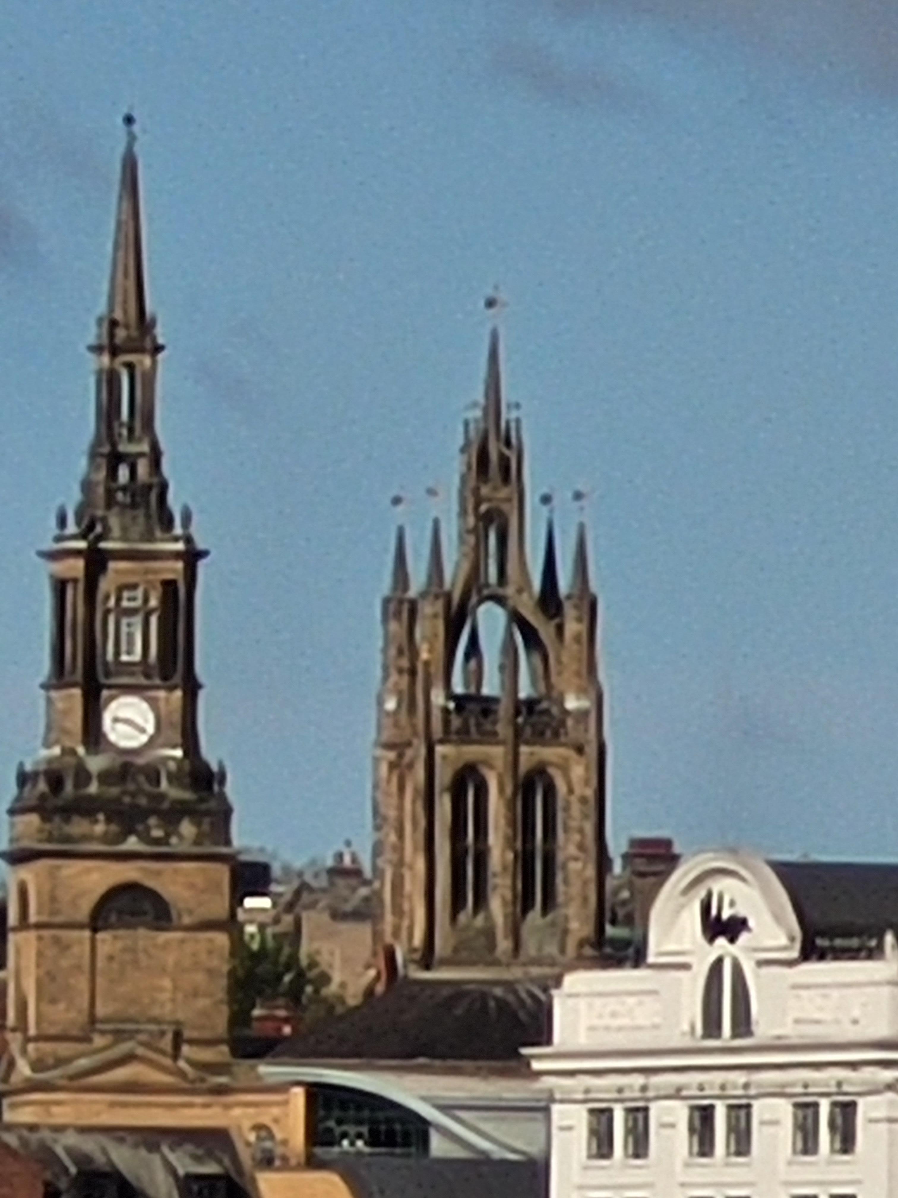 The cityscape is stunning in every direction.