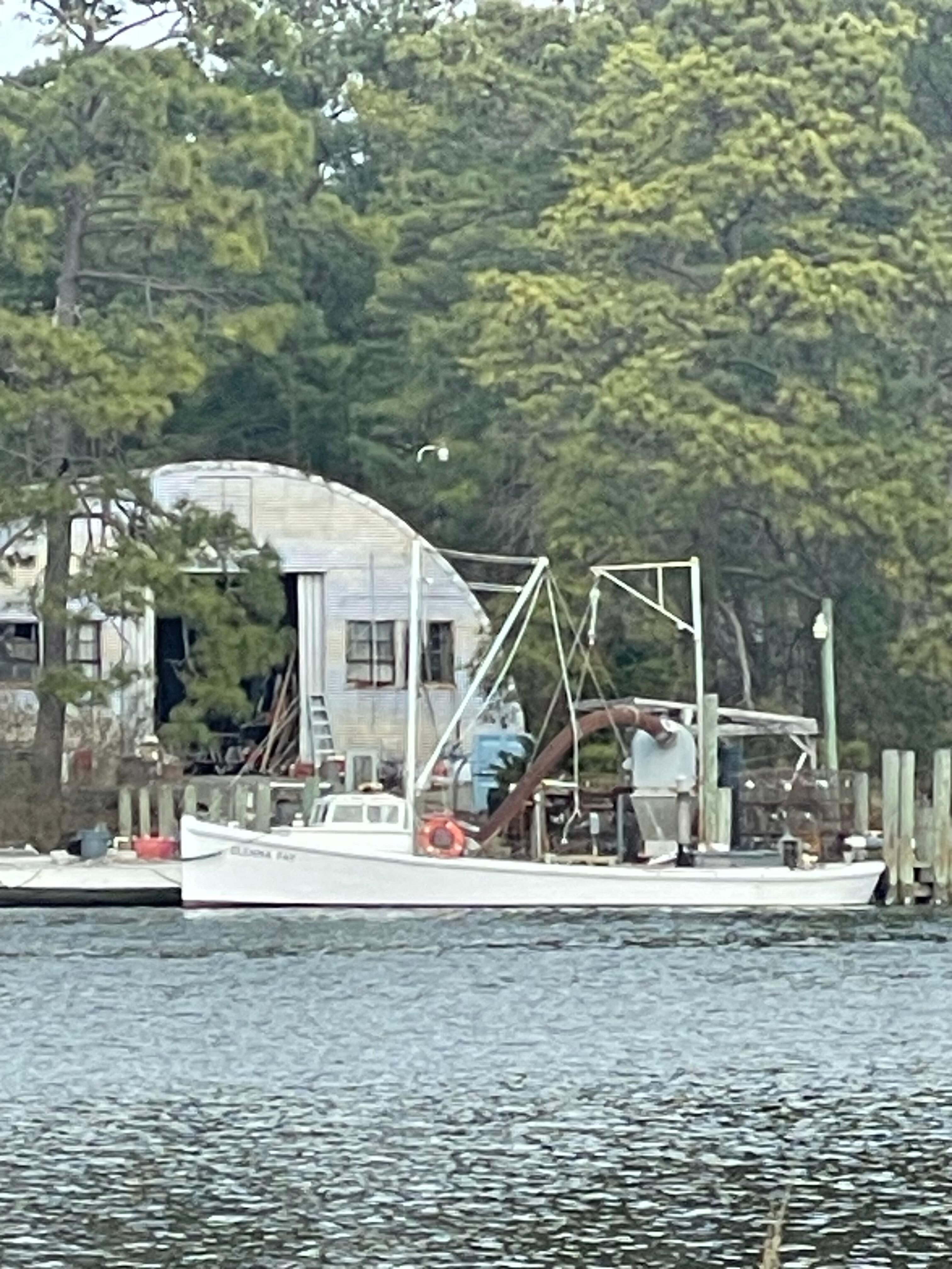 Enjoyed seeing the Glenna Fay across the way in the mornings.